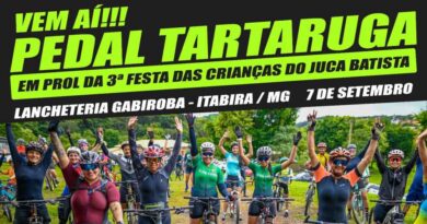 Venha participar do Pedal Tartaruga em prol da 3ª festa das Crianças do Juca Batista