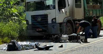 Motoqueiro morre em acidente na rodovia que liga Itabira a Senhora do Carmo