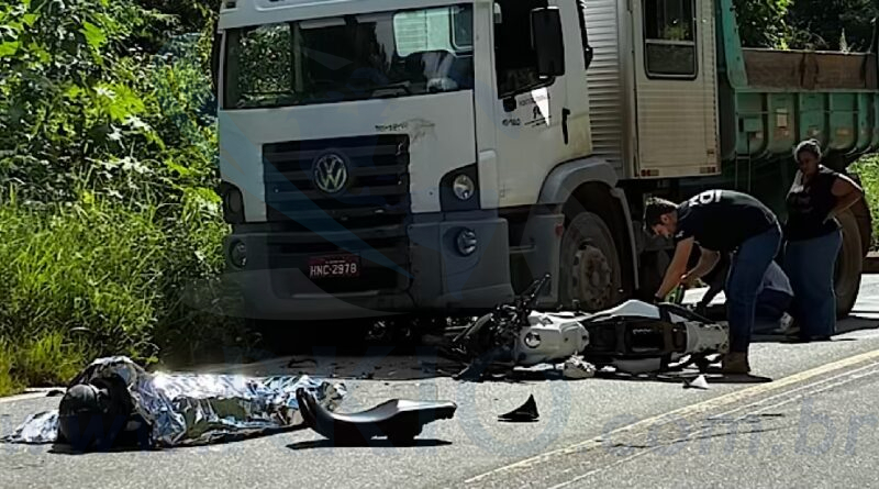 Motoqueiro morre em acidente na rodovia que liga Itabira a Senhora do Carmo