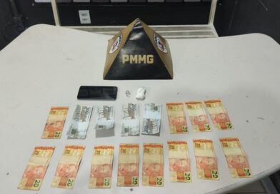 Jovem é preso por tráfico de drogas no bairro Fênix, em Itabira