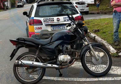 Motociclista fica ferido após colisão no Gabiroba em Itabira