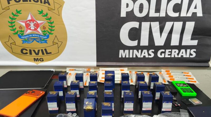 Canetas emagrecedoras são apreendidas durante operação