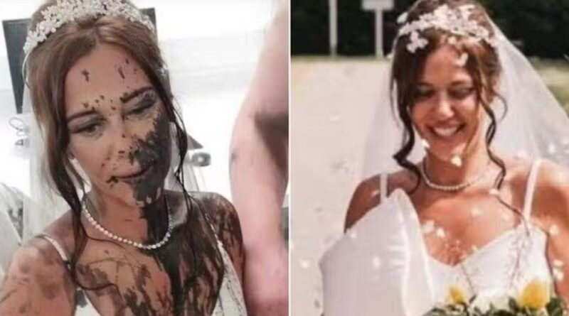 Cunhada invade cerimônia, agride noiva e joga tinta no vestido