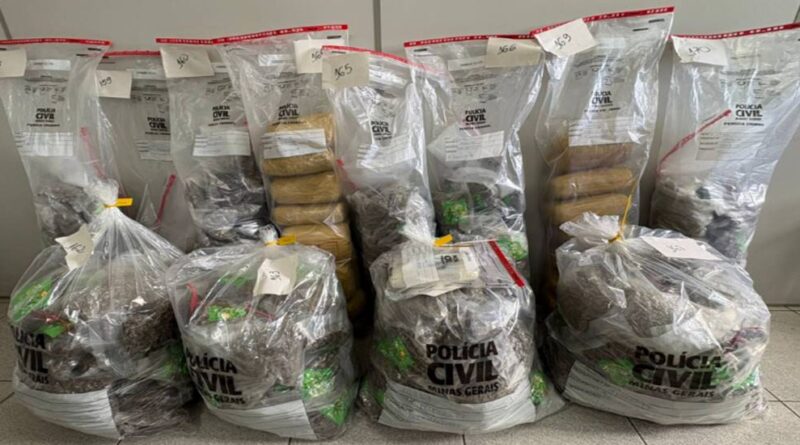 Meia tonelada de entorpecentes é incinerada