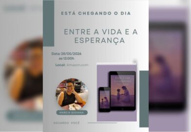 Escritora Márcia Giovana lança obra inspiradora sobre fé e superação