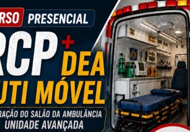 Itabira recebe curso presencial de RCP, DEA e operação de UTI Móvel
