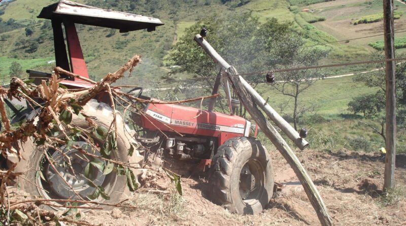 Uso inadequado de máquinas agrícolas próximo à rede elétrica ainda provoca mortes no campo, alerta Cemig