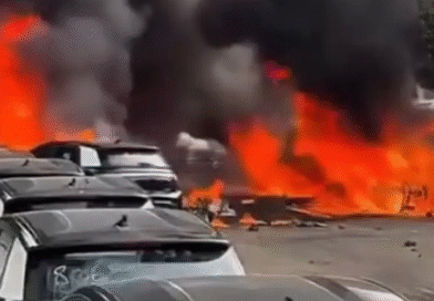 Colisão entre helicópteros deixa seis mortos e provoca incêndio na Zona Oeste do Rio