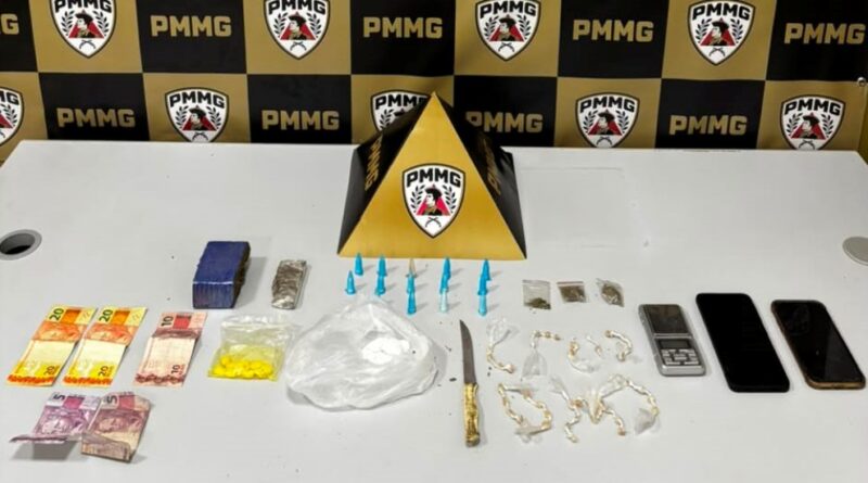 Dois adolescentes são apreendidos por tráfico de drogas após ação da PM no bairro Pedreira, em Itabira