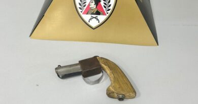 Homem é preso por ameaça e porte ilegal de arma artesanal no bairro Hamilton, em Itabira Homem é preso por ameaça e porte ilegal de arma artesanal no bairro Hamilton, em Itabira