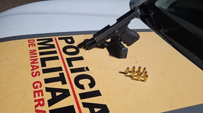 Reincidência: homem é preso pela segunda vez com pistola Glock calibre .380