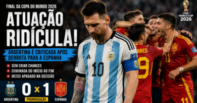 Atuação da Argentina na final da Copa do Mundo vira alvo de duras críticas: “Ridícula e horrível” Atuação da Argentina na final da Copa do Mundo vira alvo de duras críticas: “Ridícula e horrível”