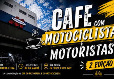 Dia do Motorista e do Motociclista será celebrado com café da manhã especial em Itabira