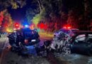Pai, mãe e filha de 3 anos morrem em grave acidente na MG-111