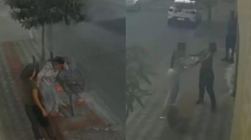 Discussão por cocô de cachorro termina em agressão com spray de pimenta
