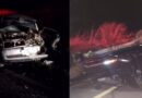 Motorista fica inconsciente e preso às ferragens após acidente na BR-267