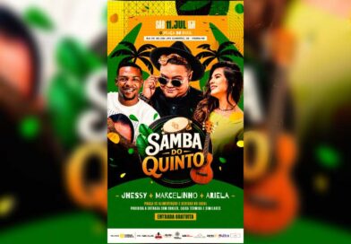 Samba do Quinto leva música gratuita às praças de Itabira a partir de julho