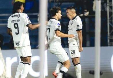 Atlético vence Bragantino fora de casa e fica a um empate das quartas da Sul-Americana