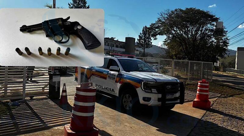 Homem é baleado no bairro João XIII, em Itabira; dois são presos e arma é apreendida