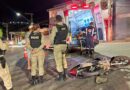 Acidente no bairro Água Fresca termina com menor apreendido e motociclista ferida