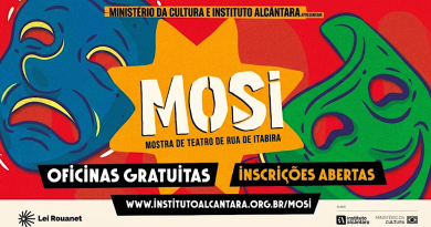 Itabira recebe oficinas gratuitas de teatro, circo e cultura popular pela primeira edição da MOSI